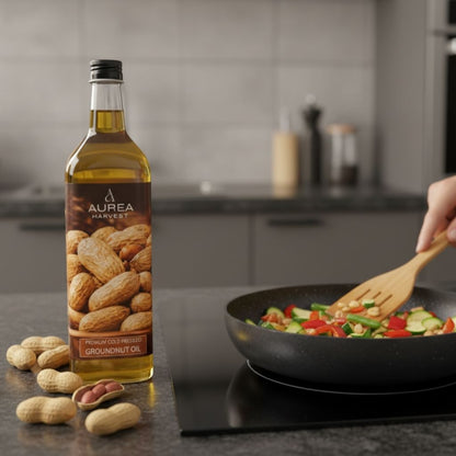 Cold Pressed Groundnut Oil