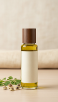 Cold-Pressed Moringa Oil Glass Bottle