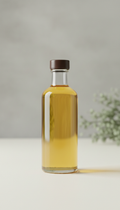 Cold-Pressed Almond Oil Glass Bottle
