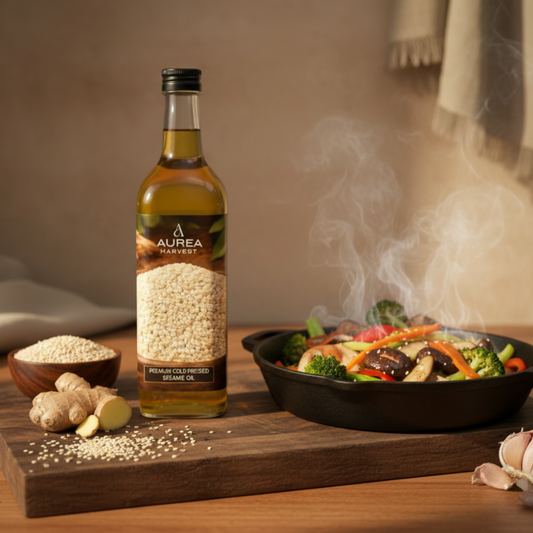 Cold Pressed Sesame Oil